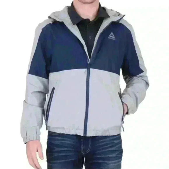 Reebok Other - Men’s REEBOK FLEECE LINED Windbreaker Jacket SZ Medium - 🔥 Host Pick 🔥